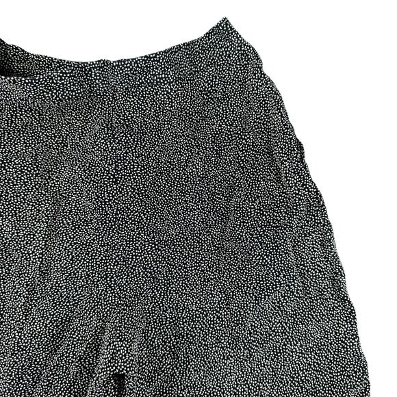 Vintage Tamotsu New York Black and Gold Polka Dot Trousers Pants 6 Career - Picture 6 of 7